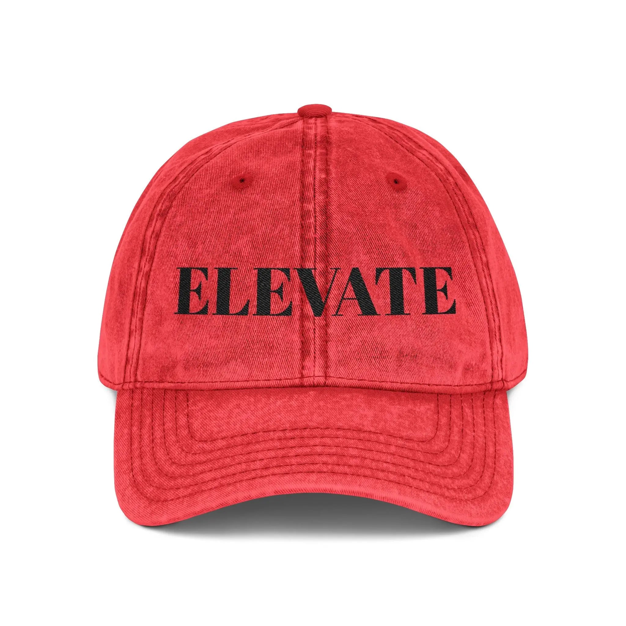 Elevate Vintage Distressed Cap | Minimalist Streetwear Hat Printify