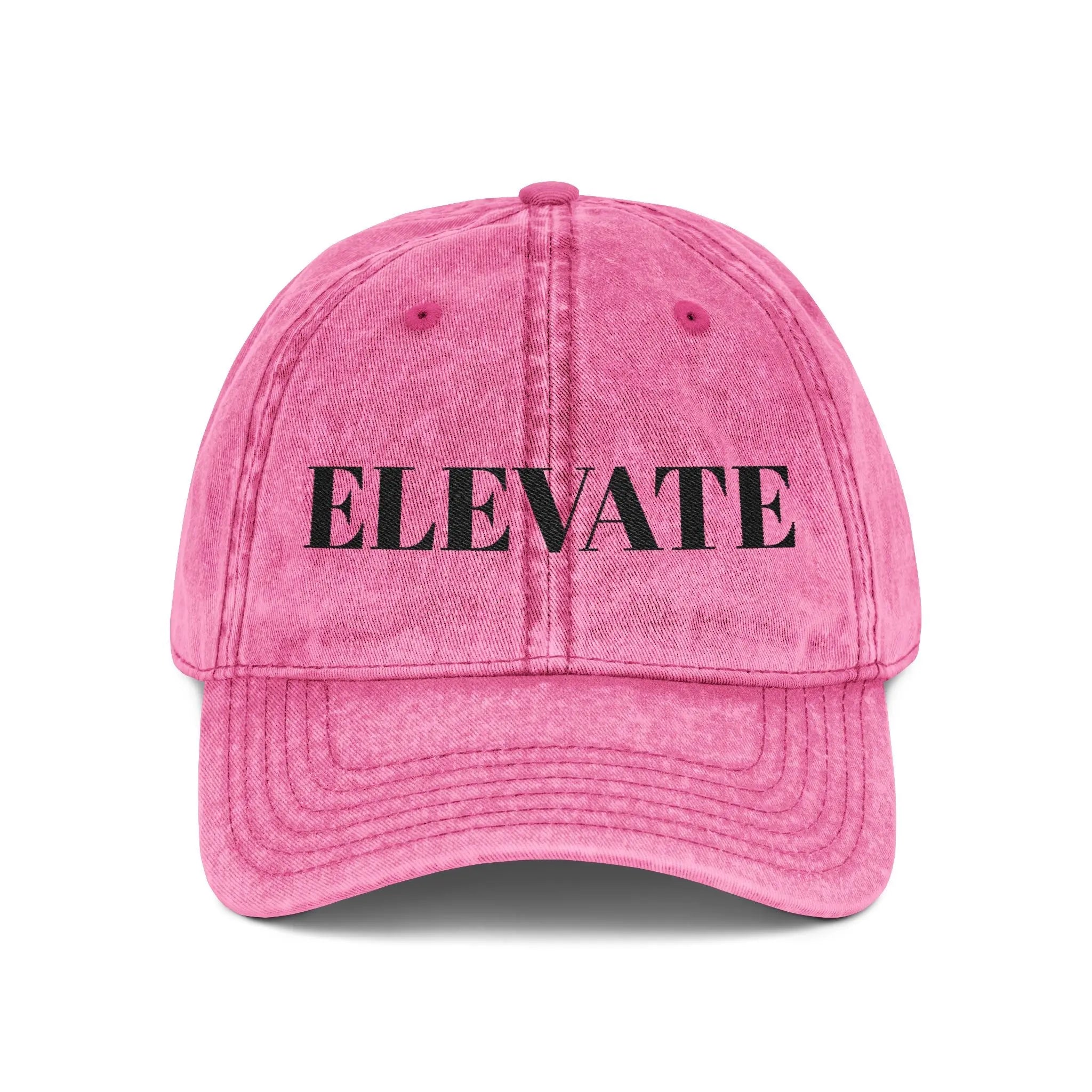 Elevate Vintage Distressed Cap | Minimalist Streetwear Hat Printify