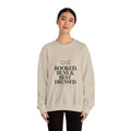 Booked, Busy & Best Dressed Graphic Sweatshirt Printify