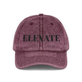 Elevate Vintage Distressed Cap | Minimalist Streetwear Hat Printify