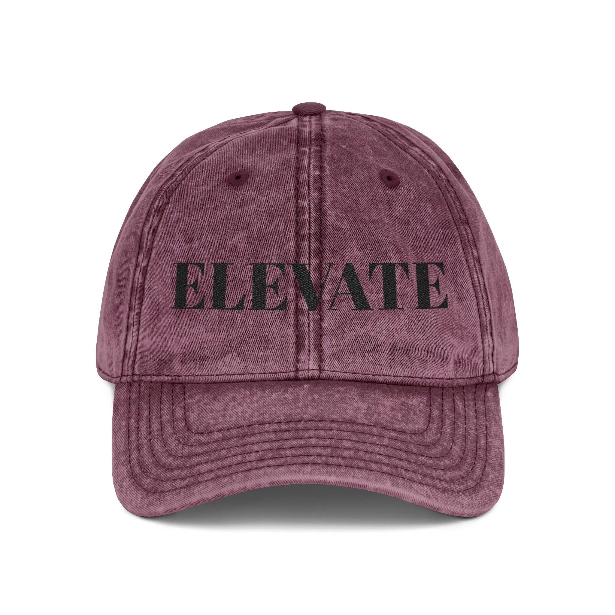 Elevate Vintage Distressed Cap | Minimalist Streetwear Hat Printify