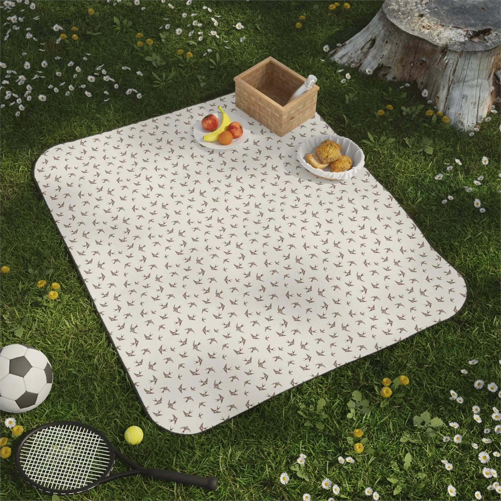 Faith & Grace Waterproof Outdoor Blanket | Picnic, Prayer & Reflection Throw Printify