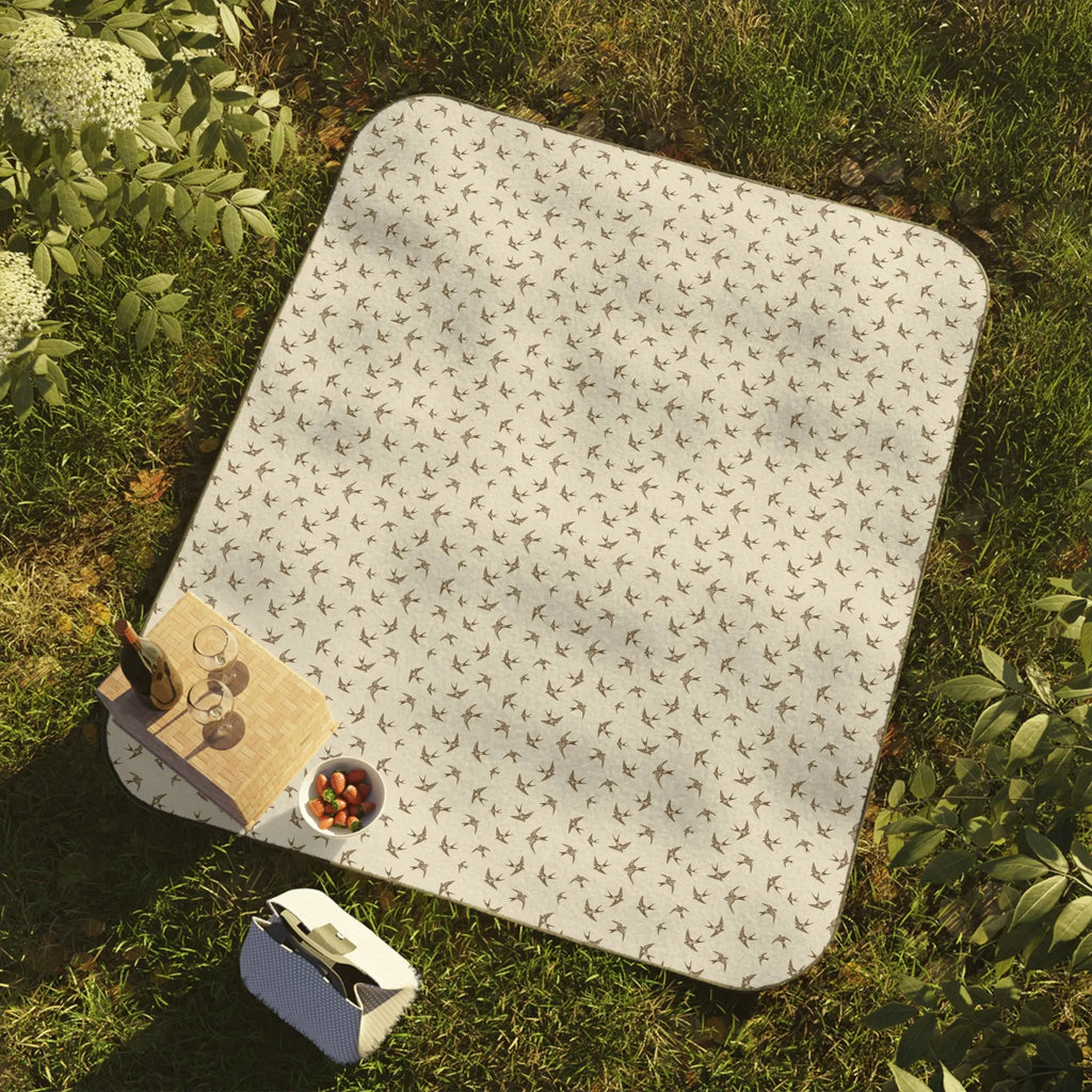 Faith & Grace Waterproof Outdoor Blanket | Picnic, Prayer & Reflection Throw Printify