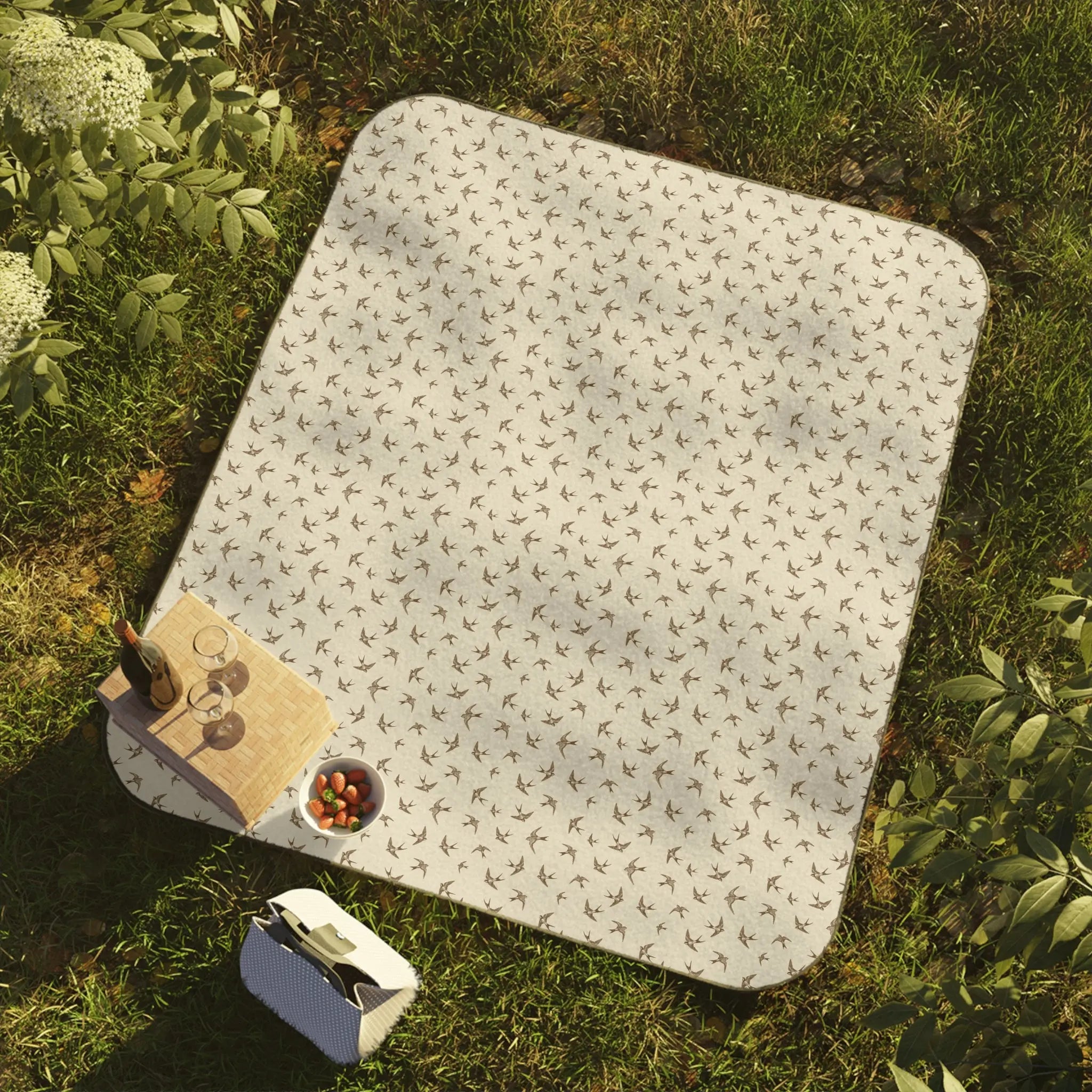 Faith & Grace Waterproof Outdoor Blanket | Picnic, Prayer & Reflection Throw Printify